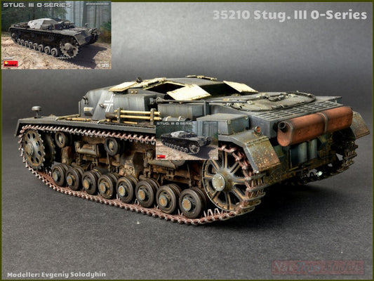 KIT DA MONTARE IN SCALA COMPATIBILE CON STUG.III 0-SERIES KIT 1:35 MINIART MIN35210