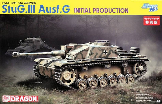KIT DE MONTAGE À L'ÉCHELLE COMPATIBLE AVEC STUG.III AUSF.G KIT DE PRODUCTION INITIALE 1:35 DRAGON D6755
