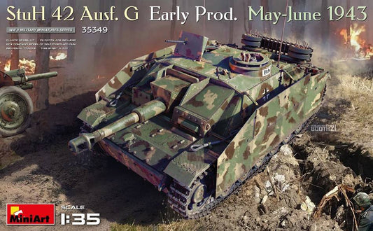 KIT DA MONTARE IN SCALA COMPATIBILE CON STUH 42 AUSF.G EARLY PROD.MAY-JUNE 1943 KIT 1:35 MINIART MIN35349