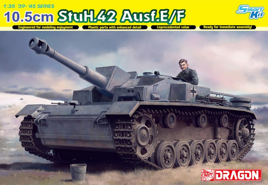 KIT DE MONTAGE À L'ÉCHELLE COMPATIBLE AVEC STUH.42 AUSF.E/F 10,5 cm KIT 1:35 DRAGON D6834