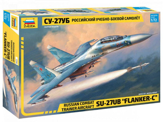 KIT DE MONTAGE À L'ÉCHELLE COMPATIBLE AVEC LE KIT SUKHOI SU-27 UB 1:72 ZVEZDA Z7294