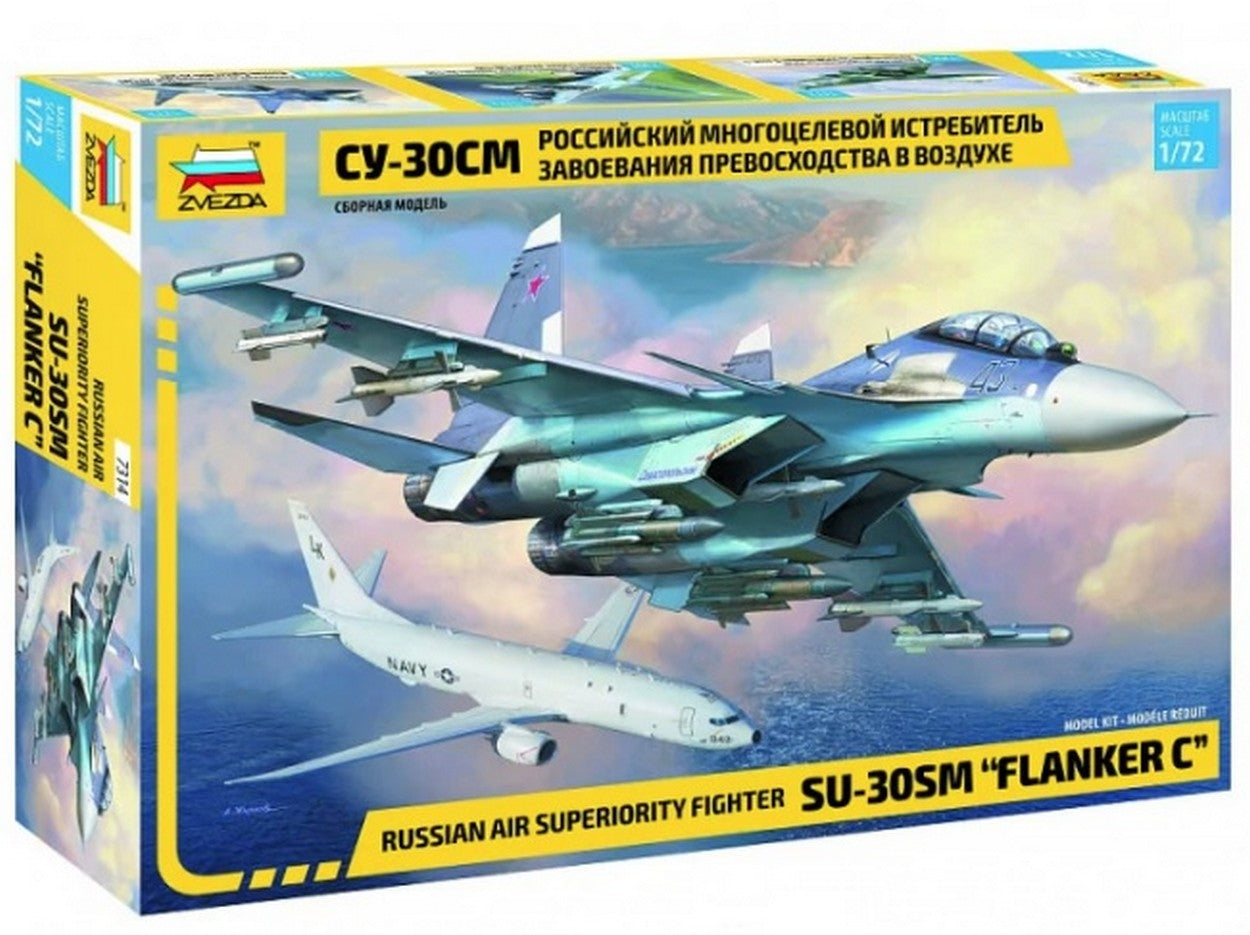 KIT DE MONTAGE À L'ÉCHELLE COMPATIBLE AVEC LE KIT SUKHOI SU-30 SM 1:72 ZVEZDA Z7314