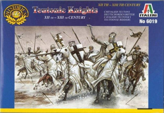 KIT À ASSEMBLER À L'ÉCHELLE COMPATIBLE AVEC LES CHEVALIERS TEUTONIQUES KIT 1:72 ITALERI IT6019