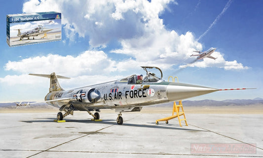 KIT À ASSEMBLER À L'ÉCHELLE COMPATIBLE AVEC KIT A/C TF-104 1:32 ITALERI IT2515