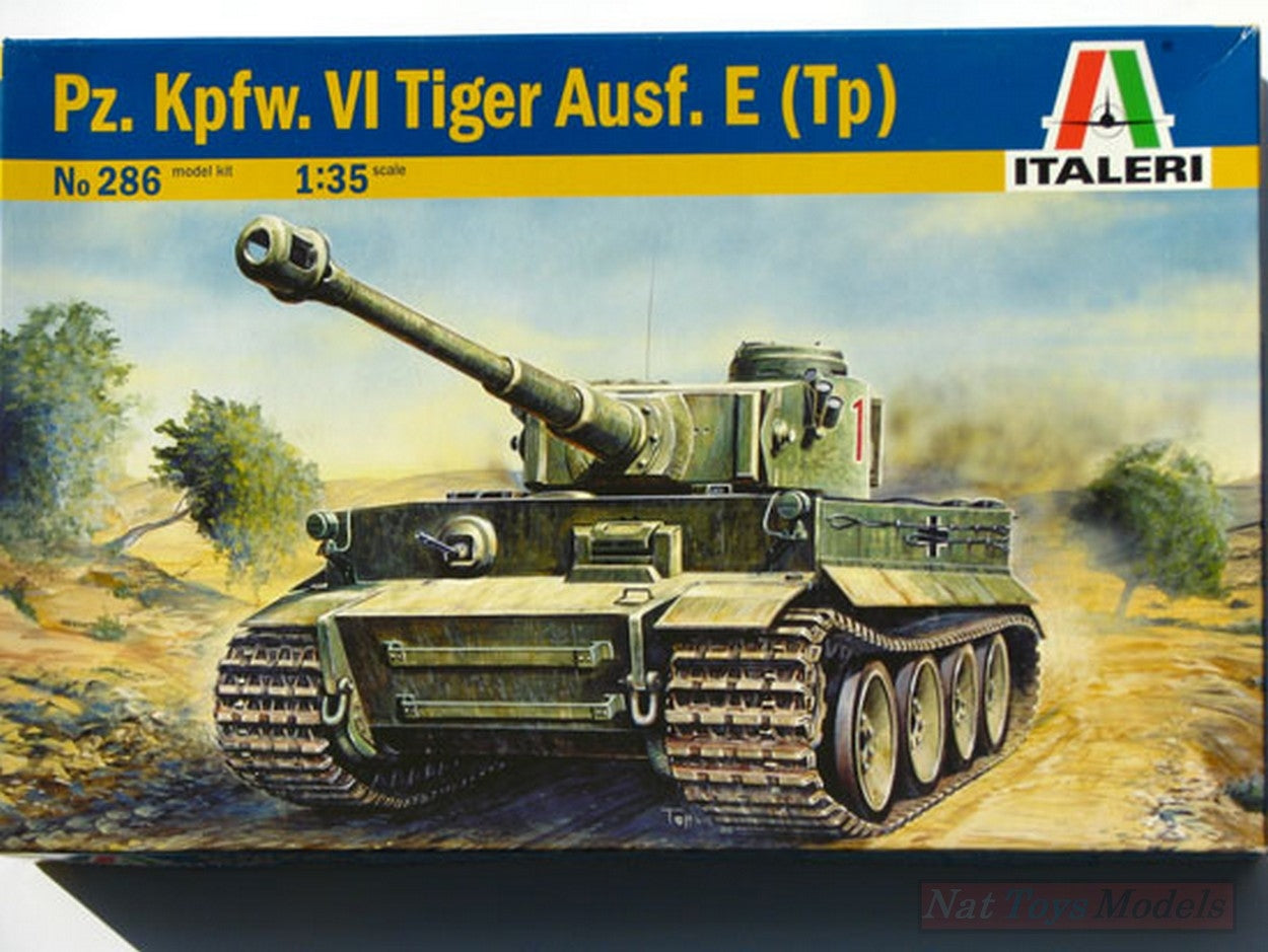 KIT À ASSEMBLER À L'ÉCHELLE COMPATIBLE AVEC LE KIT TIGER IE/H1 1:35 ITALERI IT0286