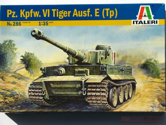 KIT À ASSEMBLER À L'ÉCHELLE COMPATIBLE AVEC LE KIT TIGER IE/H1 1:35 ITALERI IT0286