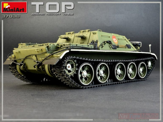 KIT DA MONTARE IN SCALA COMPATIBILE CON TOP ARMOURED RECOVERY VEHICLE KIT 1:35 MINIART MIN37038