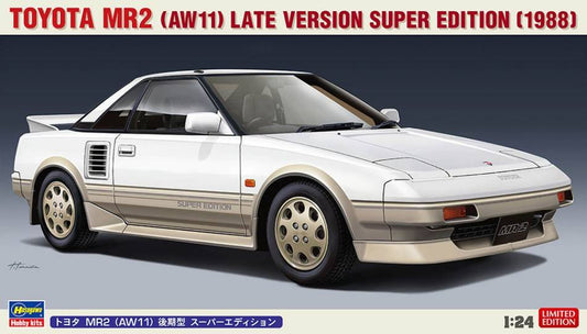 KIT DE MONTAGE À L'ÉCHELLE COMPATIBLE AVEC KIT TOYOTA MR2 (AW11) 1:24 HASEGAWA HA20604