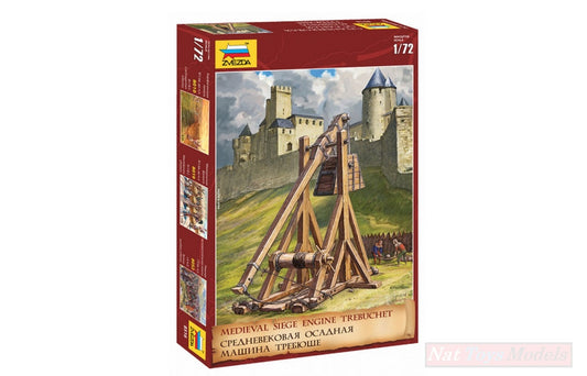 KIT DE MONTAGE À L'ÉCHELLE COMPATIBLE AVEC LE KIT TREBUCHET 1:72 ZVEZDA Z8516