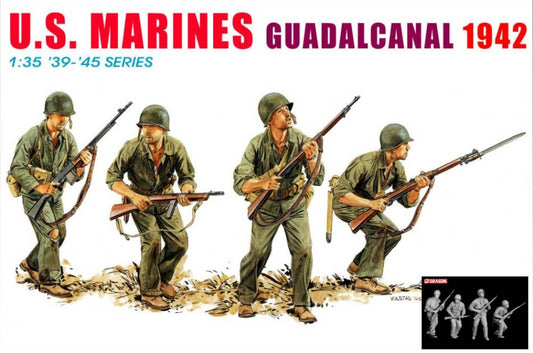 SCALE ASSEMBLY KIT COMPATIBLE WITH USMARINES GUADALCANAL 1942 KIT 1:35 DRAGON D6379