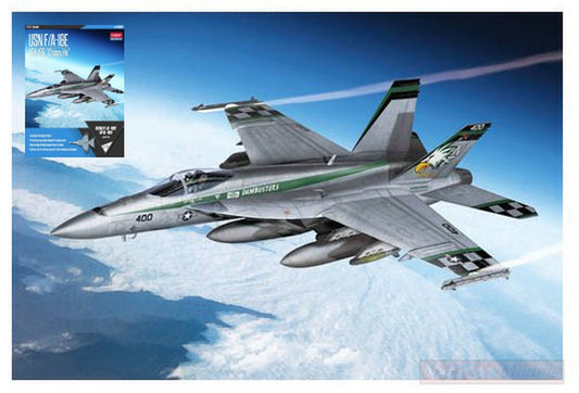 KIT D'ASSEMBLAGE À L'ÉCHELLE COMPATIBLE AVEC USN F/A-18E VFA-195 CHIPPY Ho 3 KITS 1:72 ACADEMY ACD12565