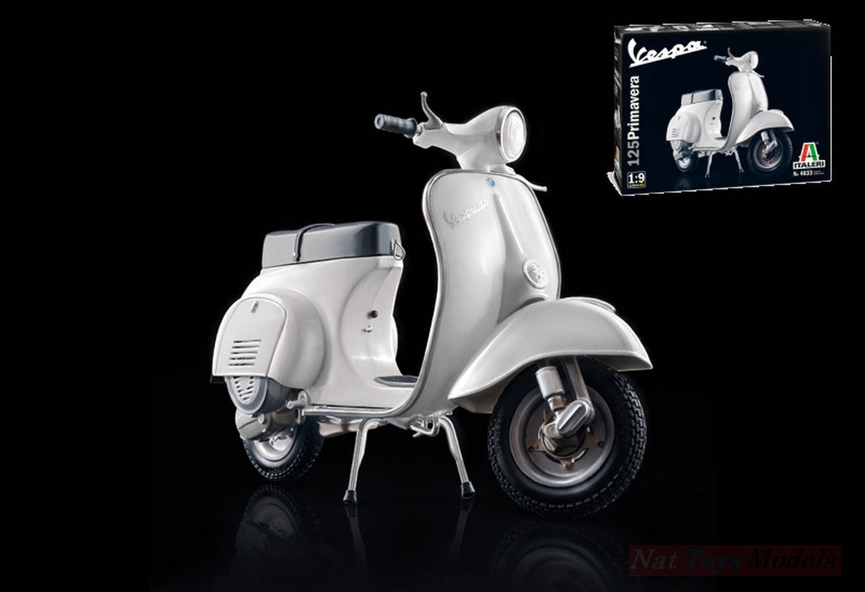 KIT DA MONTARE IN SCALA COMPATIBILE CON VESPA 125 PRIMAVERA KIT 1:9 ITALERI IT4633