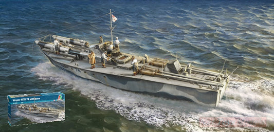 KIT DA MONTARE IN SCALA COMPATIBILE CON VOSPER 74 WITH CREW KIT 1:35 ITALERI IT5624