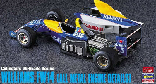 KIT DA MONTARE IN SCALA COMPATIBILE CON WILLIAMS FW14 ALL METAL ENGINE DETAILS KIT 1:24 HASEGAWA HA51049