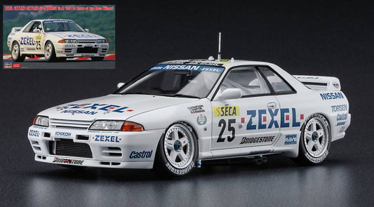 KIT DE MONTAGE À L'ÉCHELLE COMPATIBLE AVEC ZEXEL SKYLINE (SKYLINE GT-R) Gr.A 1991 KIT 1:24 HASEGAWA HA20565