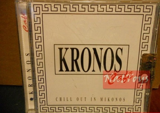 KRONOS CAFE CHILL OUT IN MIKONOS Originale Usato CD Audio