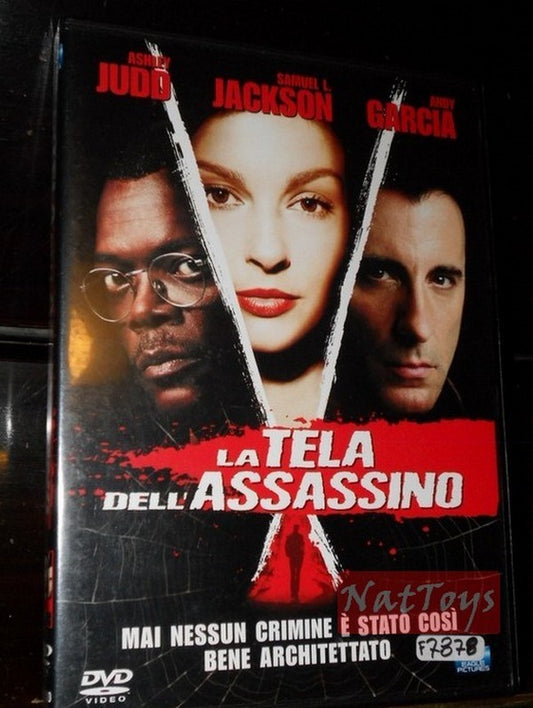 THE ASSASSIN'S WEB Ashley Judd Andy Garcia Film DVD Original Video