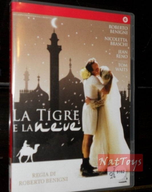 THE TIGER AND THE SNOW Roberto Benigni Film DVD Original Video