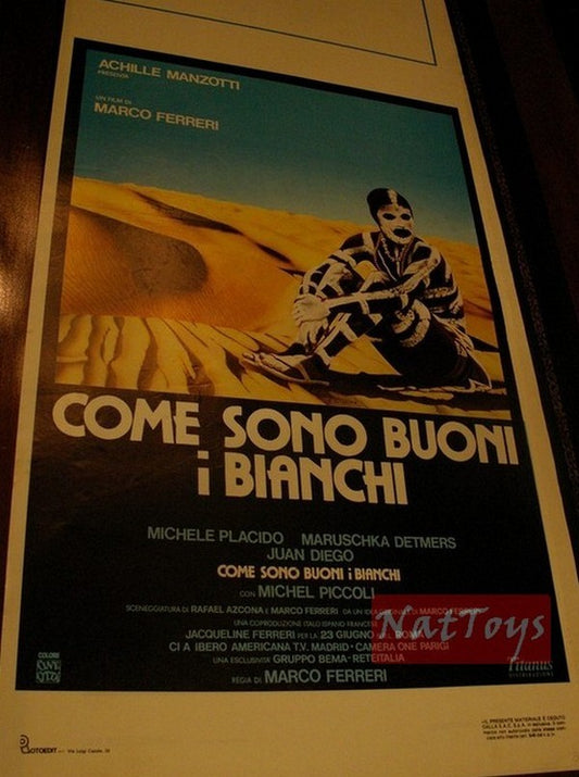 Locandina Film COME SONO BUONI I BIANCHI con Michele Placido B Original Poster