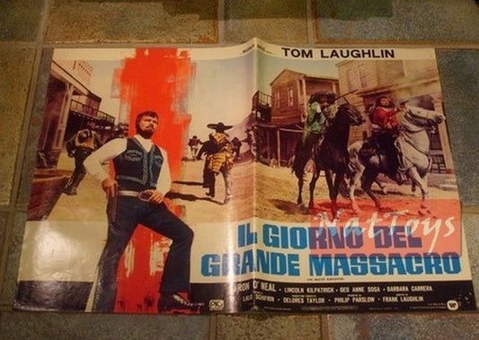 Locandina Film FOTOBUSTA IL GIORNO DEL GRANDE MASSACRO 64X45 Original Poster