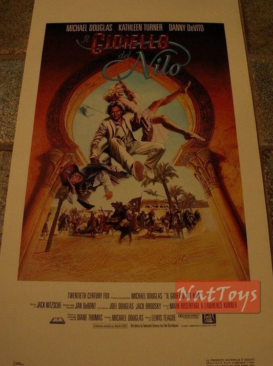 Film Poster THE JEWEL OF THE NILE with M. Douglas K. Turner Original Poster