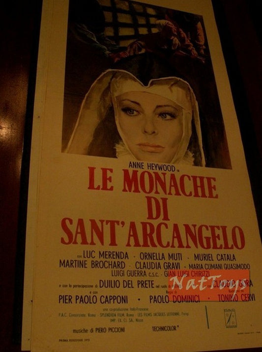 Locandina Film LE MONACHE DI SANT'ARCANGELO 1973 Ornella Muti Original Poster