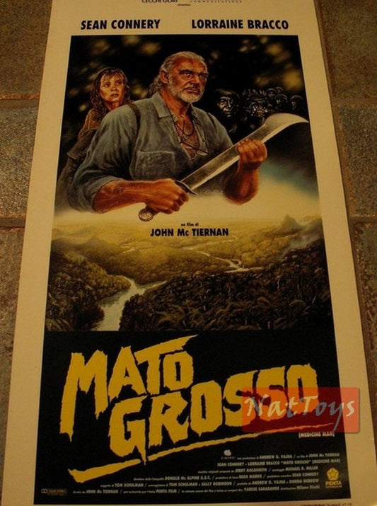 Film Poster MATO GROSSO with Sean Connery Original Cinema Poster