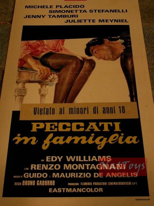 Film Poster SINS IN THE FAMILY Montagnani Tamburi Placido Original Poster