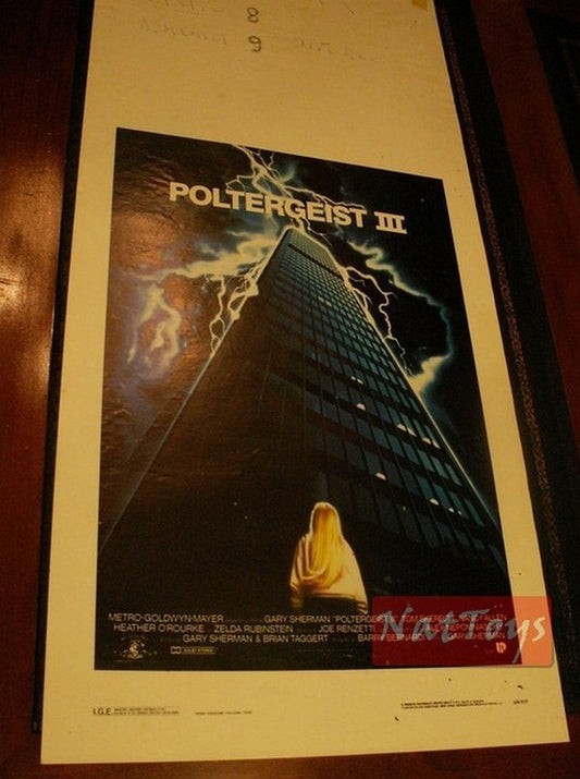 Locandina Film POLTERGEIST III Original Poster Cinema