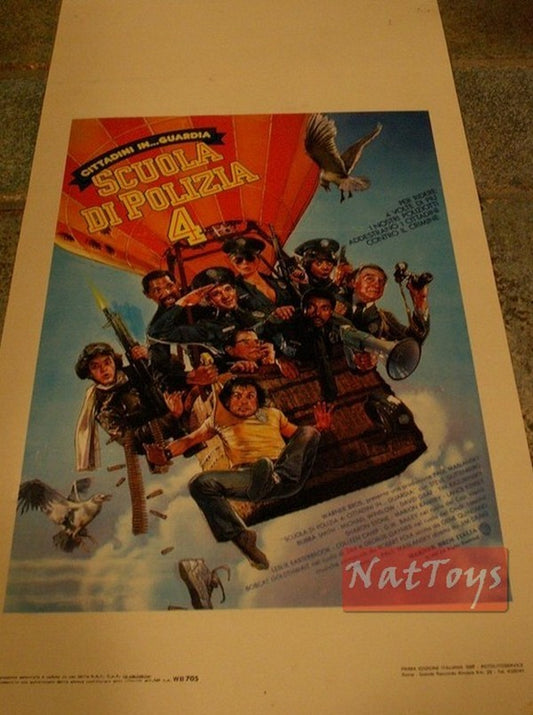 Film Poster POLICE SCHOOL 4 Original Cinema Poster