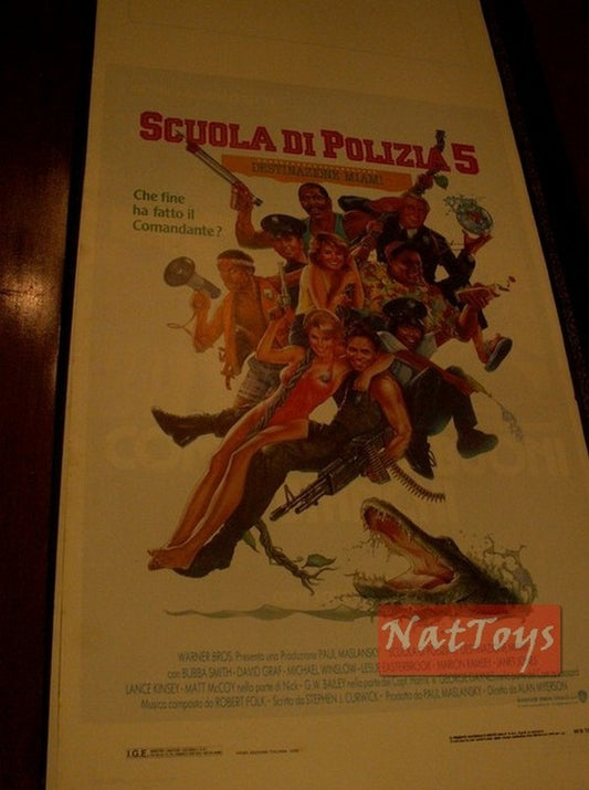Locandina Film SCUOLA DI POLIZIA 5 Original Poster Cinema