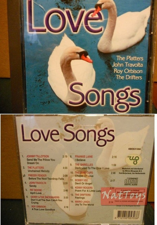 LOVE SONGS COMPILATION Originale Usato CD Audio