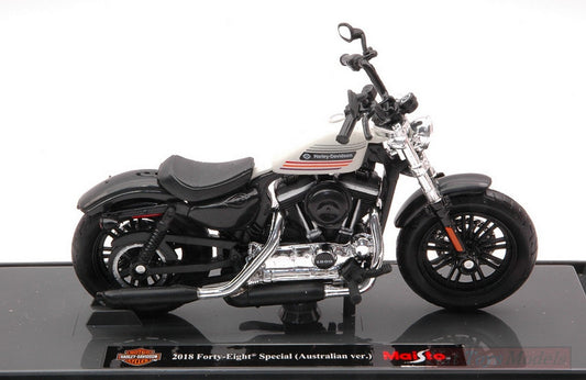 MODÈLE RÉDUIT COMPATIBLE AVEC HARLEY DAVIDSON 2018 FORTY-EIGHT SPECIAL AUSTRALIAN VERSION 1:18 MAISTO MI18862 