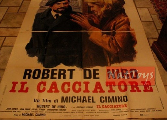 Manifesto Film IL CACCIATORE M. Cimino con Robert DeNiro 1978 4F Original Poster