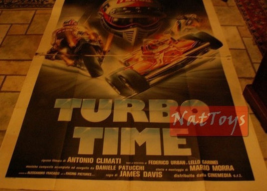 Manifesto Film TURBO TIME 1983 4F Original Poster
