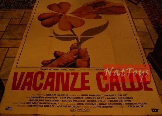 Manifesto Film VACANZE CALDE 1984 4F Original Poster