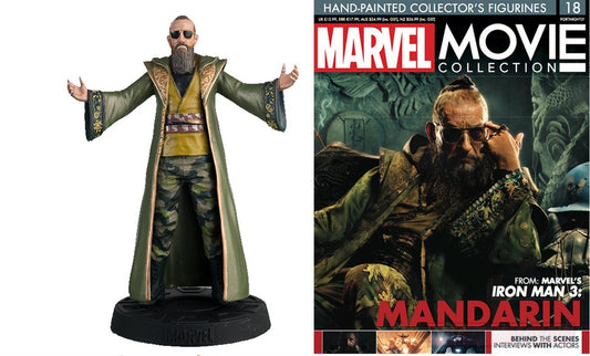 Marvel Movie Collection 3D Mandarin Iron Man Resin Figure Eaglemoss +fas