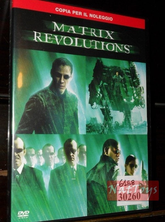 MATRIX REVOLUTIONS Keanu Reeves Film DVD Original Video