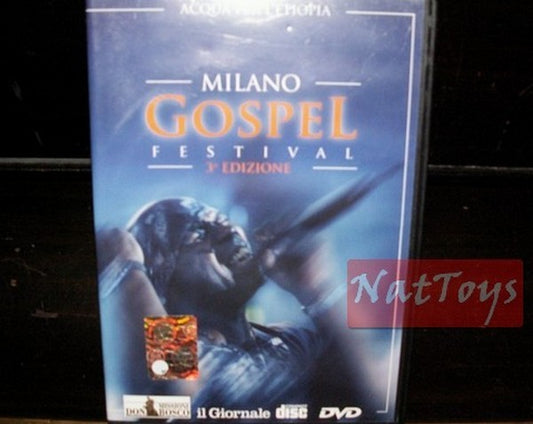 MILAN GOSPEL FESTIVAL 3rd EDITION Film DVD Original Video