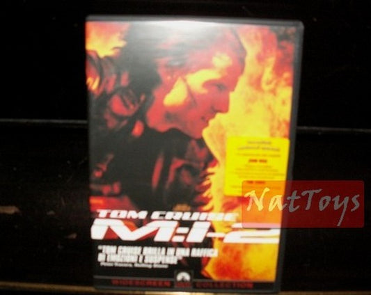 MISSION IMPOSSIBLE 2 II Tom Cruise Film DVD Original Video