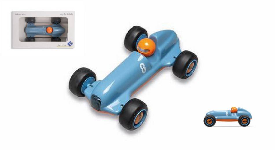 MODELE REDUIT COMPATIBLE AVEC 1er SOLIDO RACER OLIVER VITE GULF BLEU 2021 cm 15 SOLIDO SL9900102