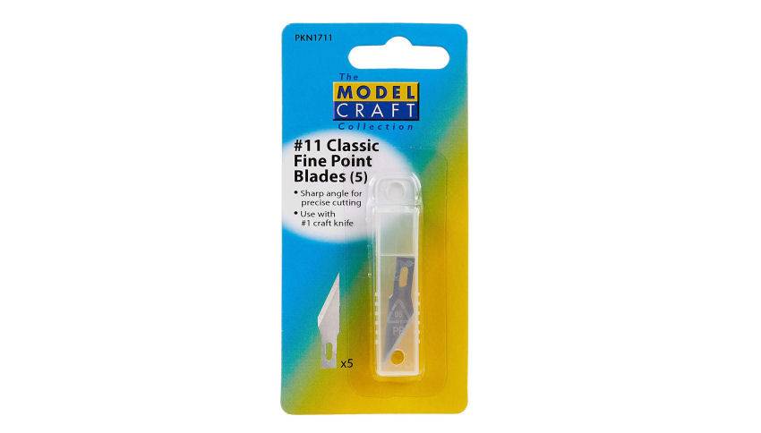 MODELING COLORS 5 POINTED BLADES SMALL SHANK MODEL CRAFT S-PKN1711