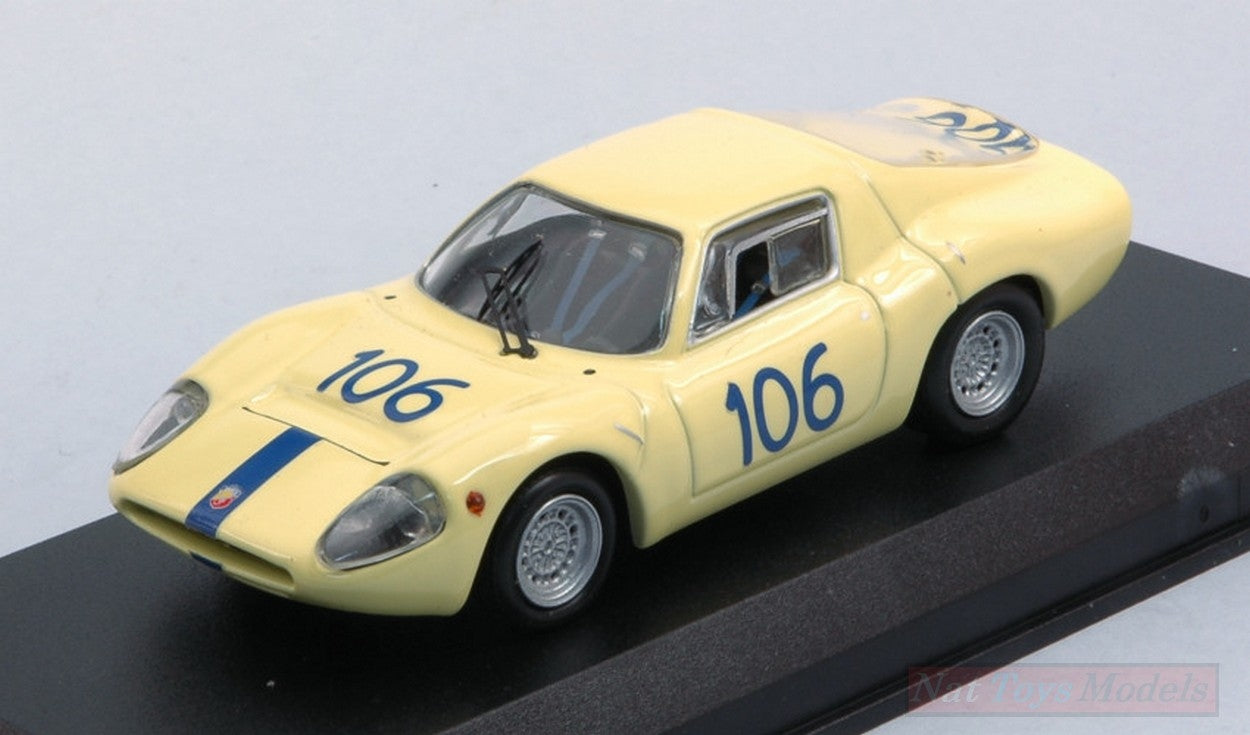 MODELLINO IN SCALA COMPATIBILE CON ABARTH 1300 OT N.106 TARGA FLORIO 1968 G.VIRGILIO-S.PANEPINTO 1:43 BEST MODEL BT9770