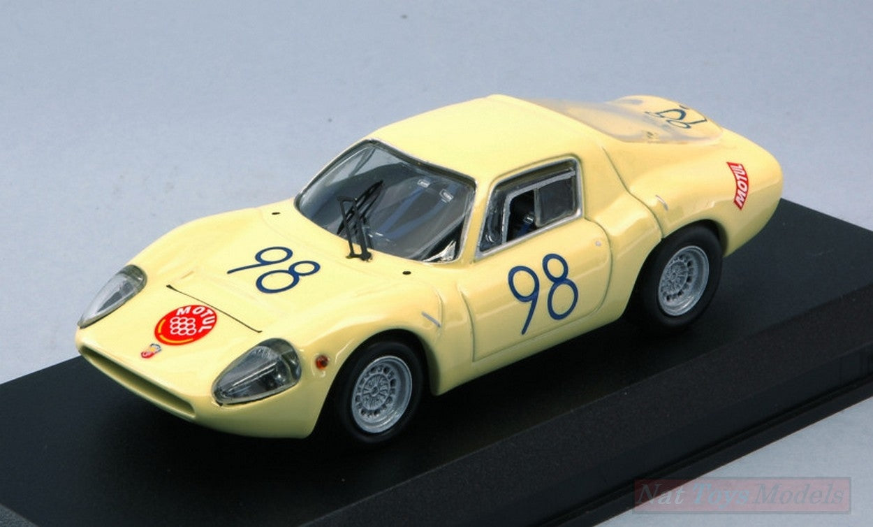 MODELLINO IN SCALA COMPATIBILE CON ABARTH 1300 OT N.98 WINNER S1.3 CLASS T.FLORIO 1967 GARUFI-FERLITO 1:43 BEST MODEL BT9764