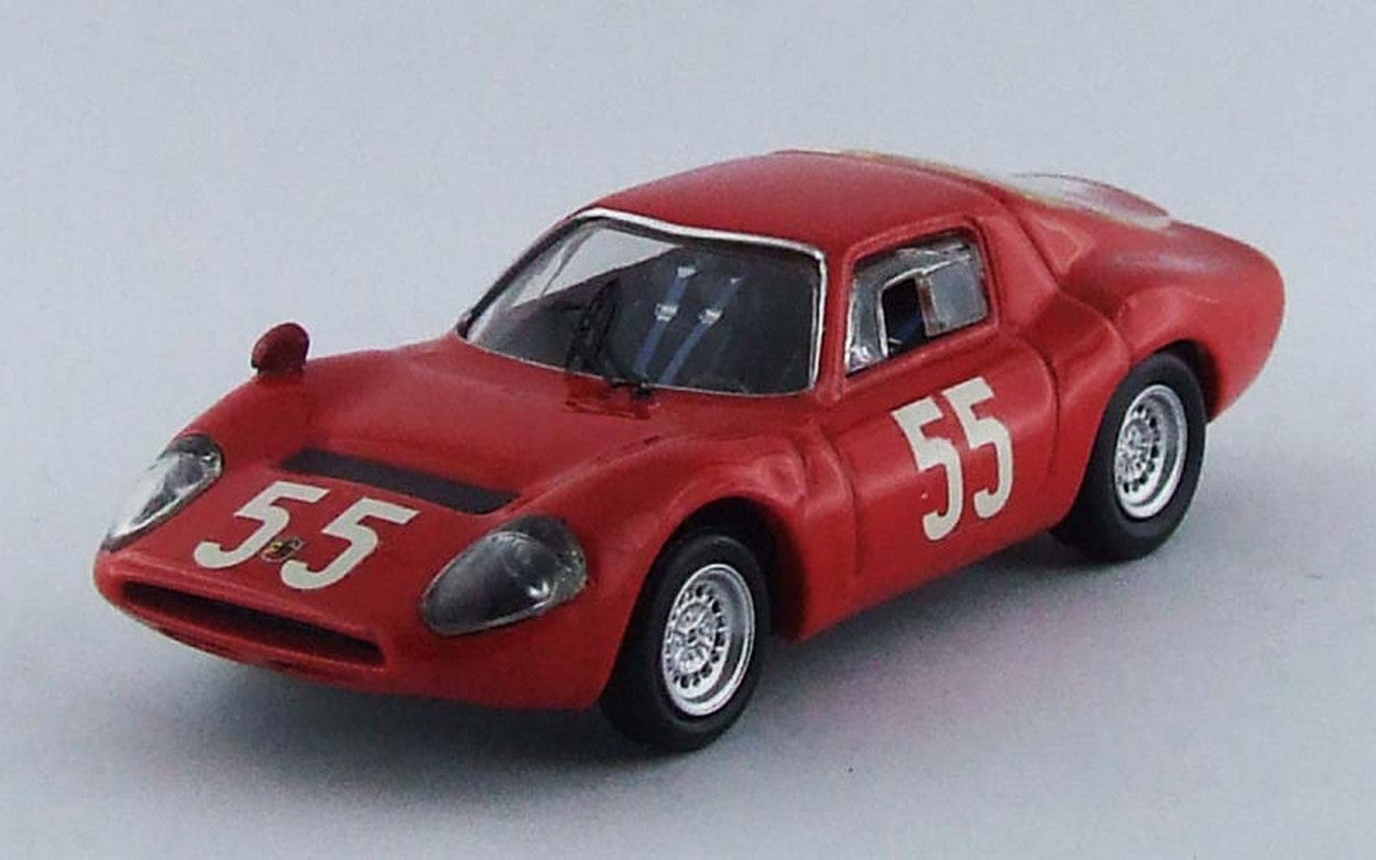 MODELLINO IN SCALA COMPATIBILE CON ABARTH OT 1300 N.55 14th 1000 KM MONZA 1966 FISCHHABER-FURTMAYR-BAGHETTI BEST MODEL BT9559