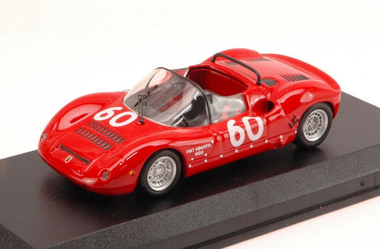 MODELLINO IN SCALA COMPATIBILE CON ABARTH SP 1000 N.60 14th (1st CLASS) MONZA 1968 "PAL JOE"-P.BOTALLA 1:43 BEST MODEL BT9588