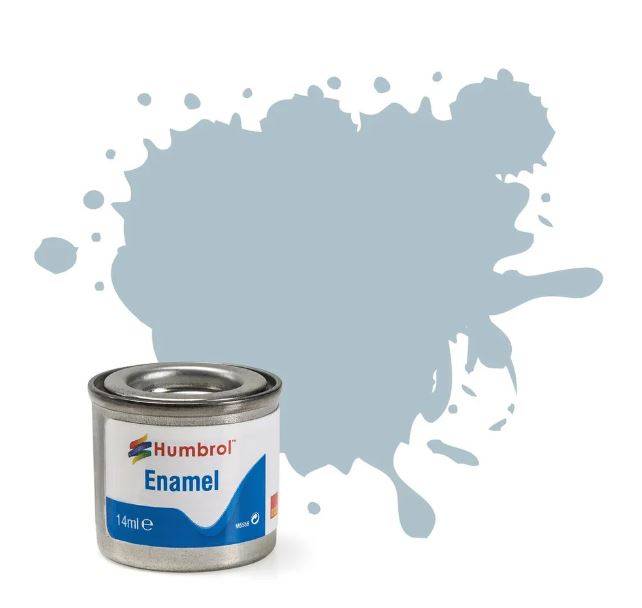 MODELING COLORS POLISHED STEEL Pcs.6 HUMBROL AC5025 DIE CAST