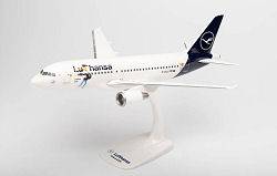 MODELLINO IN SCALA COMPATIBILE CON AIRBUS A319 "LU LUFTHANSA VERDEN" 1:100 HERPA HP612722