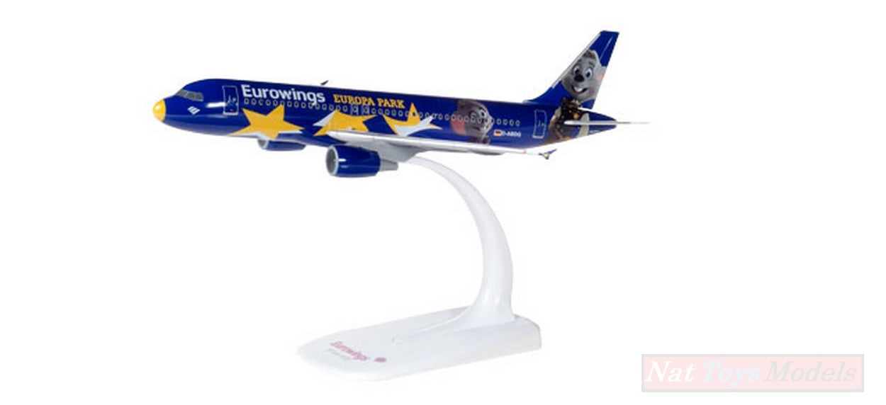 MODELE REDUIT COMPATIBLE AVEC AIRBUS A320 EUROWINGS EUROPA-PARK 1:200 HERPA HP611695