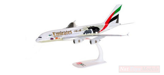 SCALE MODEL COMPATIBLE WITH AIRBUS A380 EMIRATES UNITED FOR WILDLIFE 1:250 HERPA HP612180